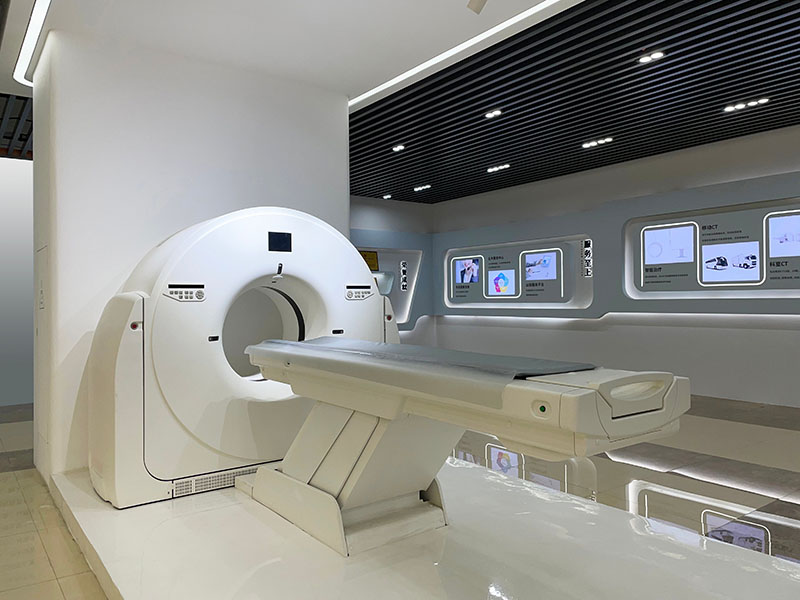 CT scanner show room