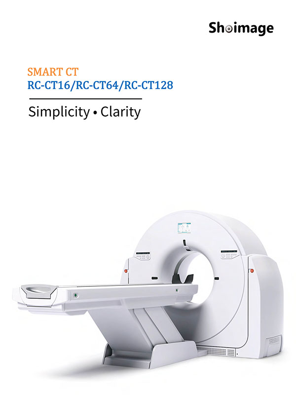 Folleto del producto del escáner Shoimage SMART CT